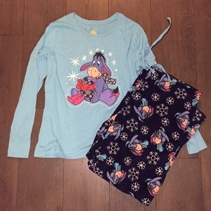 Disney Eeyore Fleece Pajama Set